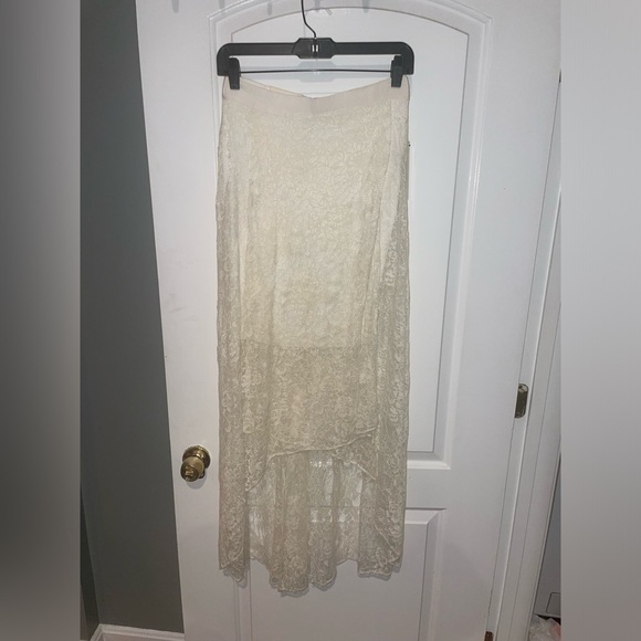 New! Alice and Olivia White Maxi Skirt NWT Size 2
